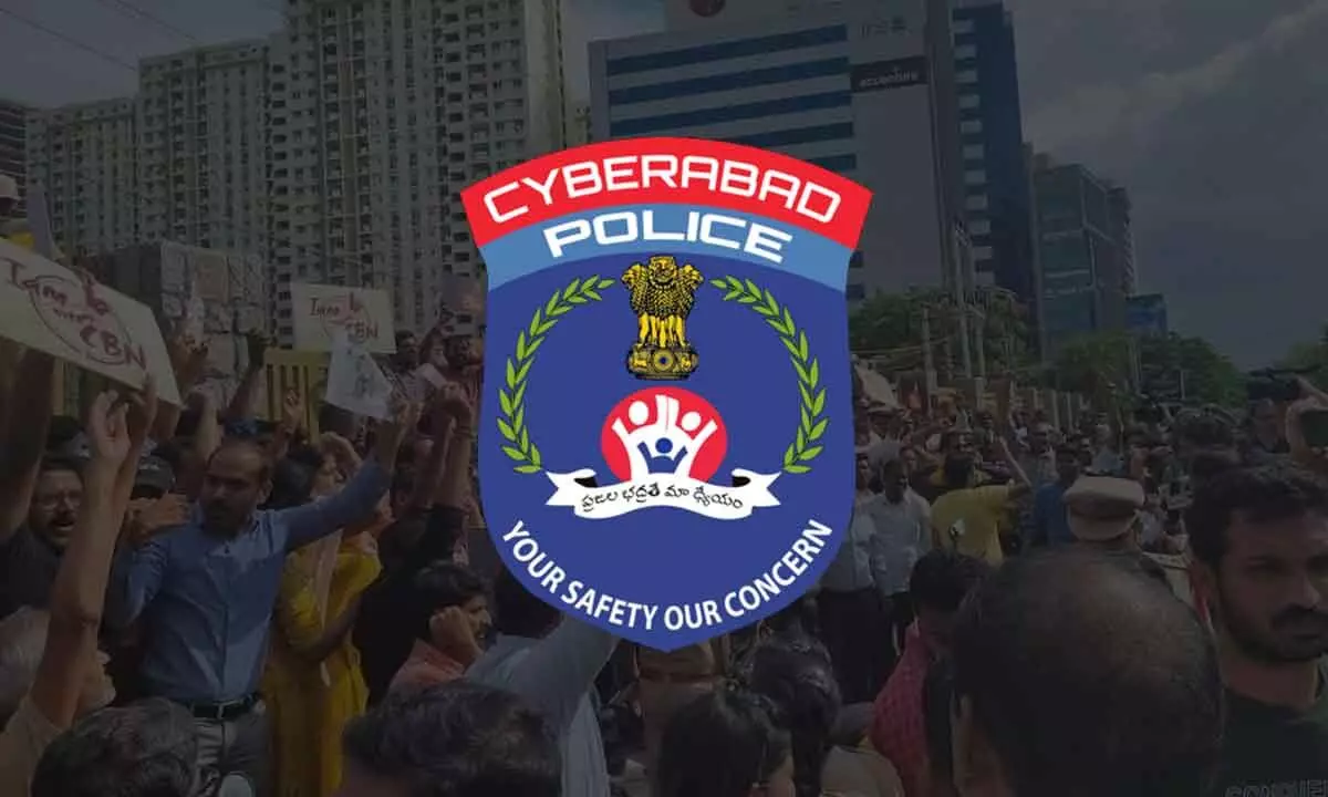 Cyberabad police warns of strict actions against protests on Chandrababu’s arrest