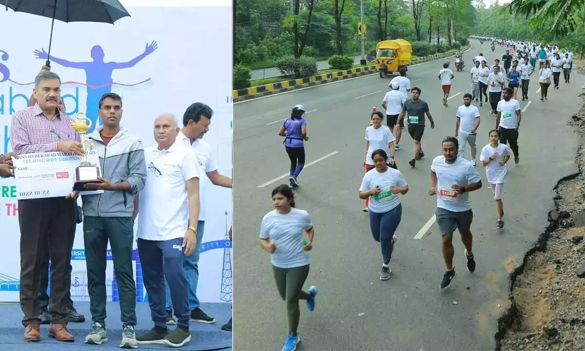 Videos: Hans Hyderabad Marathon 2023