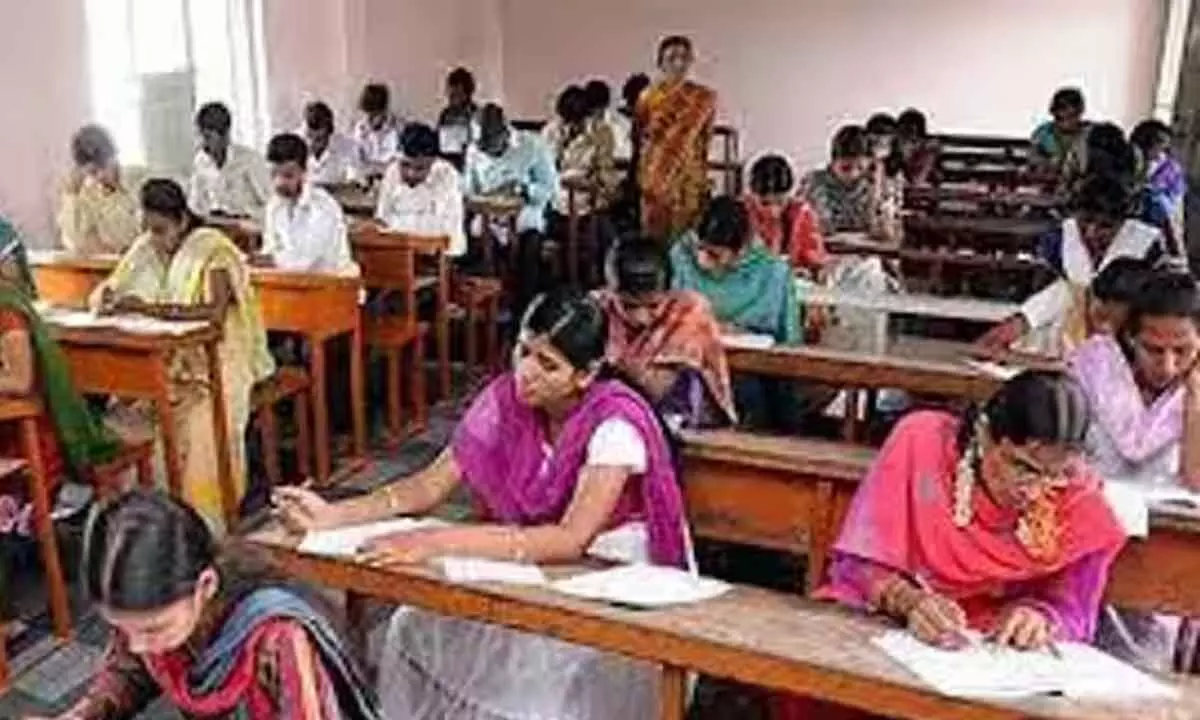 TS TET exam smoothly conducted