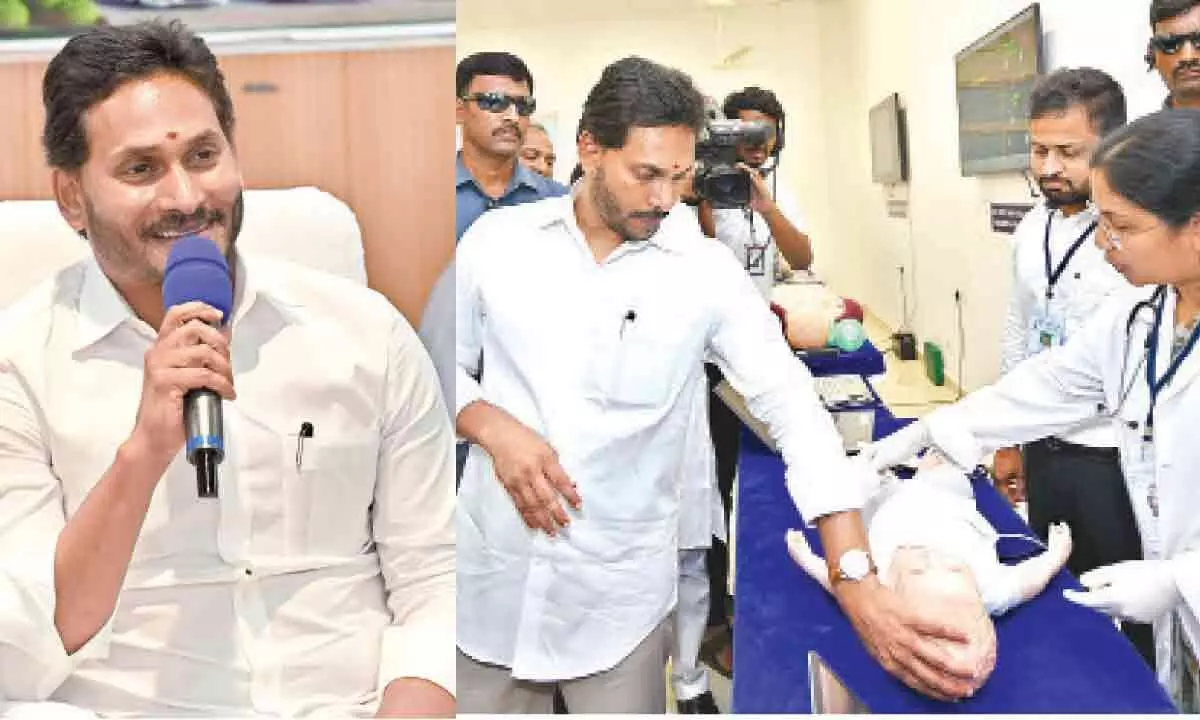 Vizianagaram: Medicos thank CM YS Jagan Mohan Reddy for good facilities in new colleges