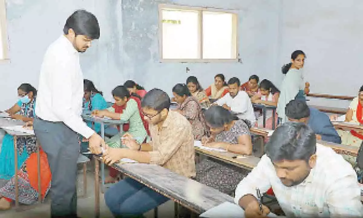 Khammam: Teacher Eligibility Test exam passes off smoothly