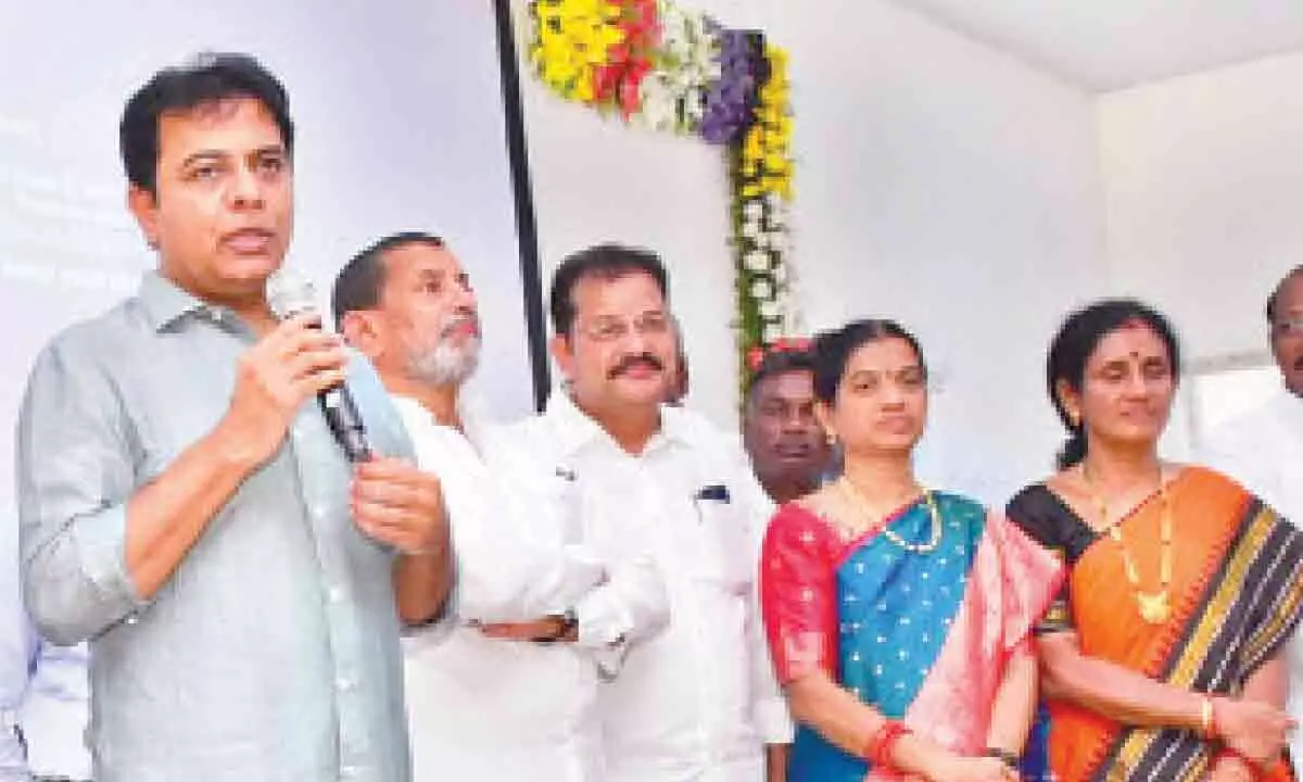 Sircilla: Opening of Sircilla Medical College proof of government commitment says K Taraka Rama Rao