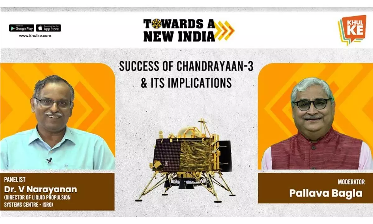 Chandrayaan-3, this dialogue delves into uncharted territories. Unlocking Indias Space Exploration Vision: Chandrayaan-3s Triumph and more unveiled by Khul Ke