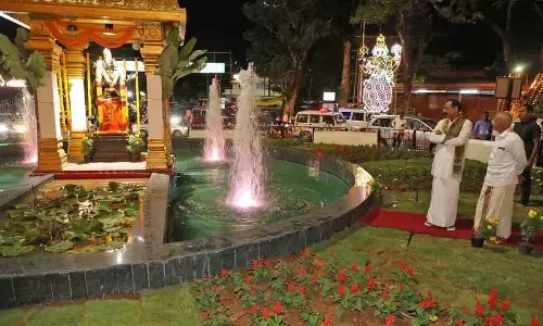 TTD chief Bhumana Karunakar Reddy inaugurates 2 gardens at Tirumala