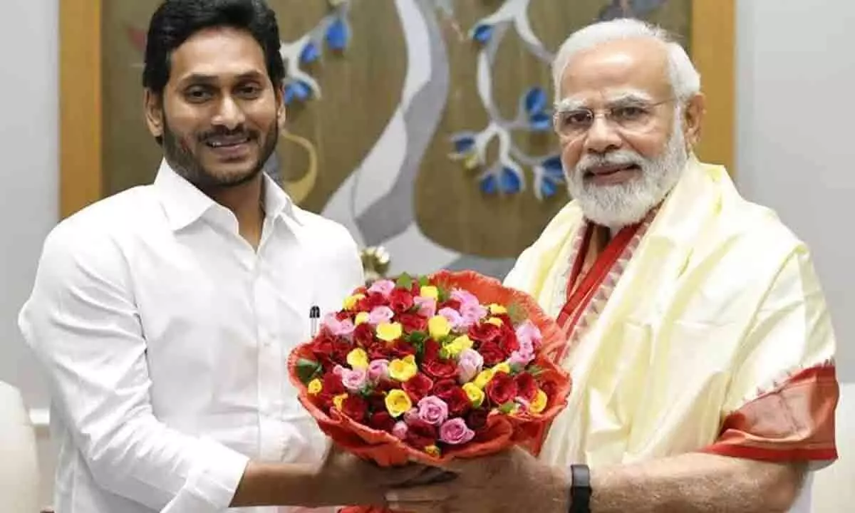 YS Jagan wishes PM Narendra Modi on his 72rd Birthday