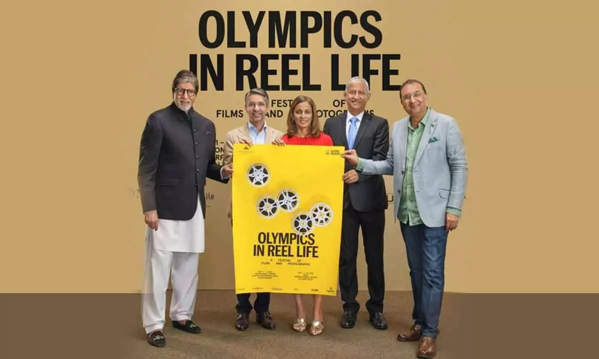 Amitabh Bachchan unveils poster of Olympics in Reel Life: Captures spirit of Indians at the Games