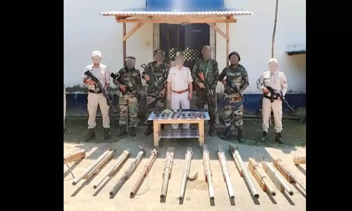 Major Weapons Cache Uncovered In Manipurs Churachandpur District: Joint Operation Success