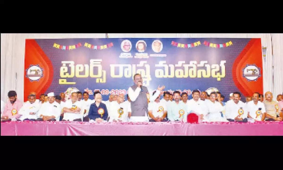 Ongole: Tailors put forth demands for their welfare