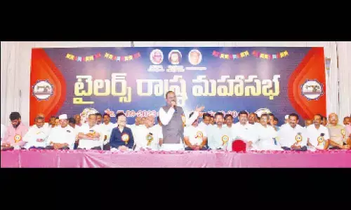 Ongole: Tailors put forth demands for their welfare