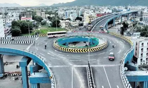 YS Jagan inaugurates Srinivasa Sethu flyover in Tirupati