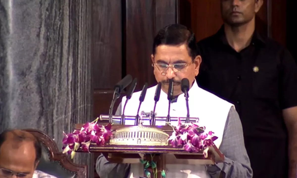 Old Parliament Building has witnessed transfer of power from Britain to Bharat: Pralhad Joshi