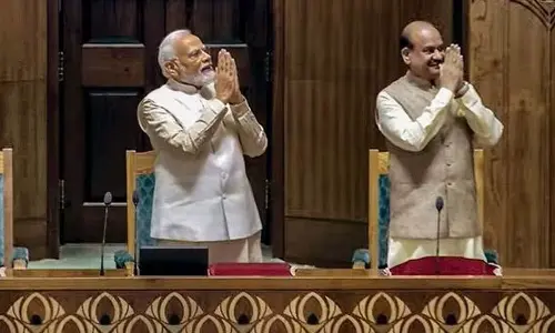 Nari Shakti from different fields visited Parliament of India Building