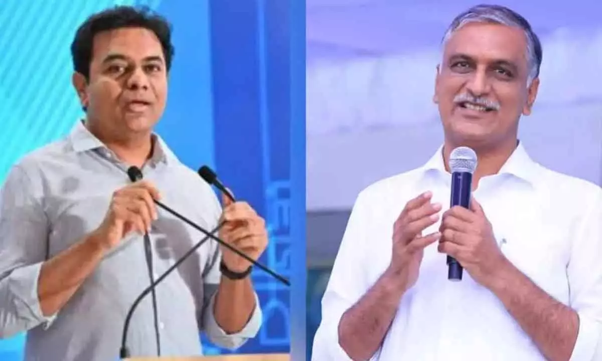 KTR, Harish take a swipe at PM for TS formation jibe