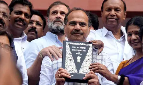 Secular, socialist missing from copies of Constitution given to lawmakers: Adhir