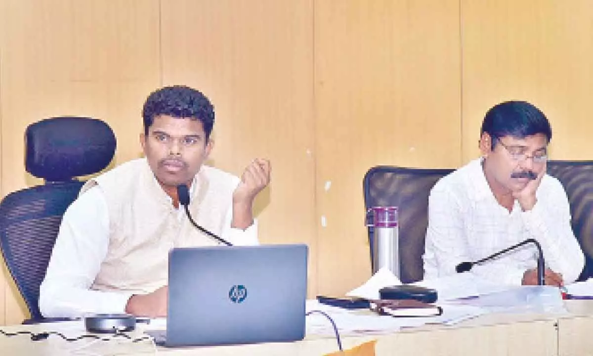 Jagananna housing works progress reviewed