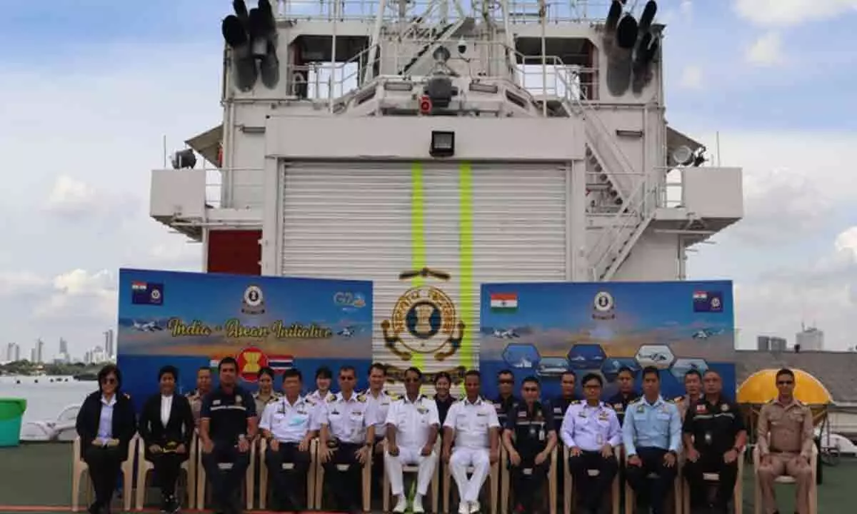 Samudra Prahari carries out pollution response table-top exercise at Khlong Toei Port