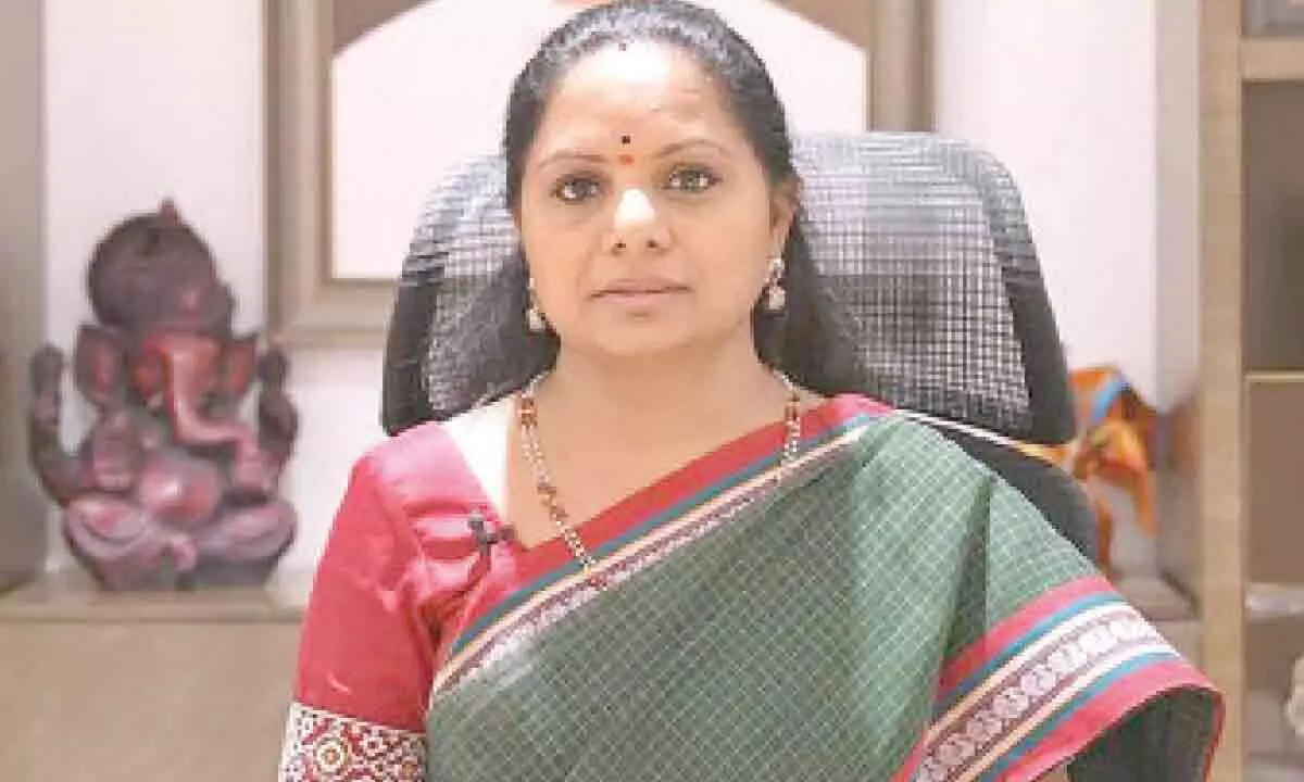 Hyderabad: MLC K Kavitha said Will continue to fight for BC women’s quota