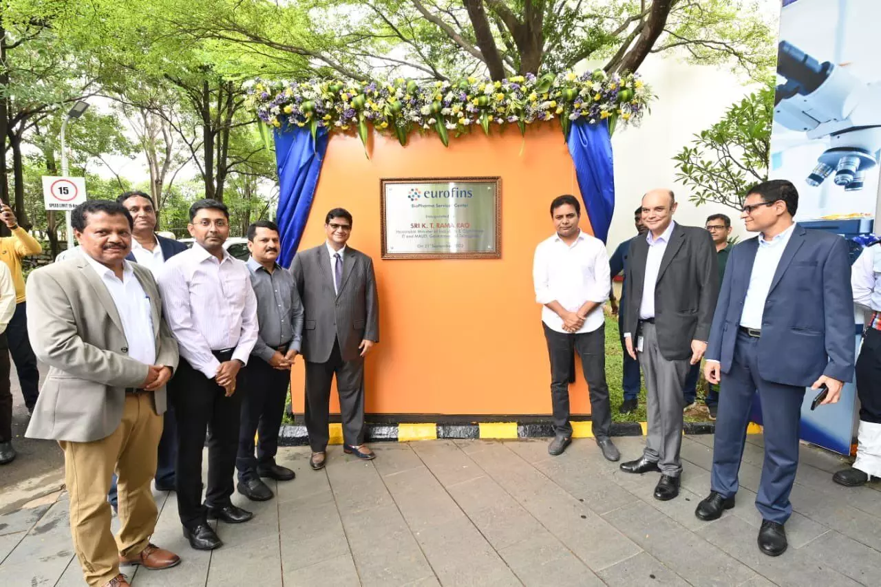 KTR inaugurates eurofins Group facility in Genome Valley