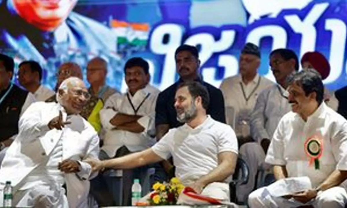 Kharge, Rahul to address Congress rally in Jaipur Saturday