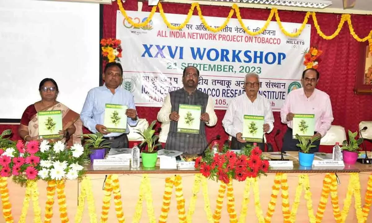 Rajamahendravaram: 26th workshop of AINPT organised at CTRI