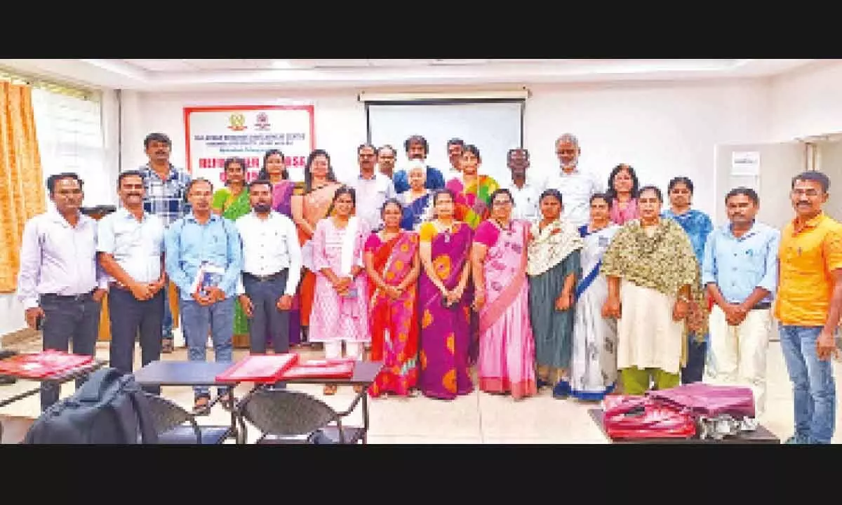 Hyderabad: Workshop on Pedagogical Tools for Life Science teachers held at Osmania University
