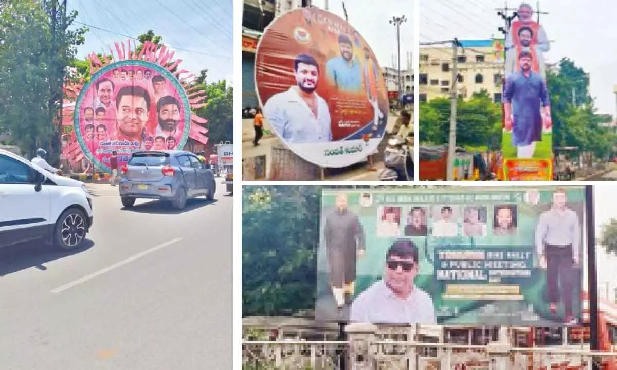 Hyderabad: Activists raise a stink over flexi menace