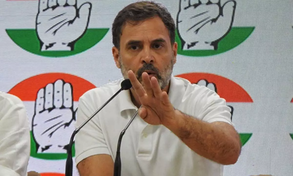 Congress slams BJP over Ravan poster of Rahul, says its clearly intended to incite violence against him