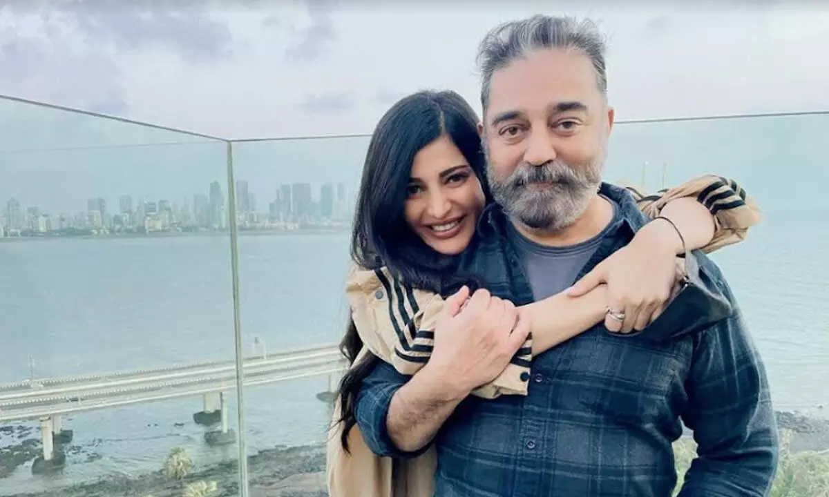 Shruti Haasan says she is collaborating with father Kamal Haasan for ‘musical project’