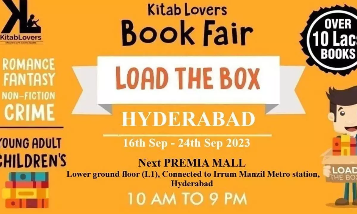 Load the Box With Your favorite Books at the Hyderabad Book Fair 2023