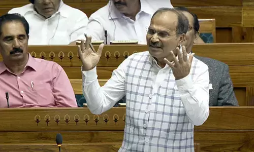 Never in history of Parliament words were used against minority community member: Adhir to Om Birla
