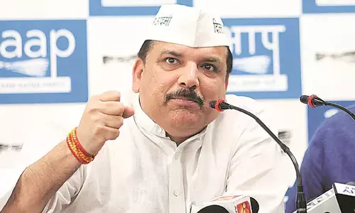AAP Sanjay Singh demands action against BJP MP Ramesh Bidhuri for his dirty statement given in Parliament