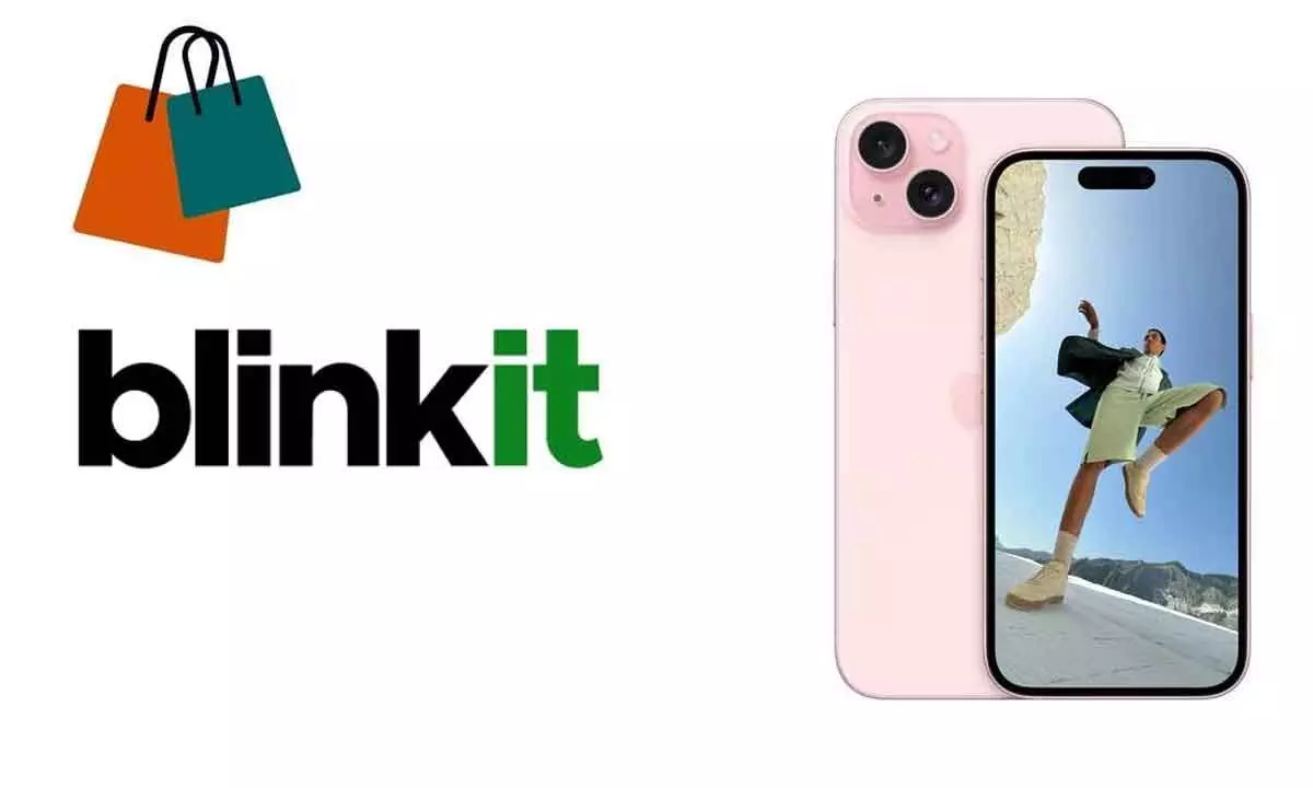Get iPhone 15 Series mobiles delivered in 10 minutes at Blinkit; Find details