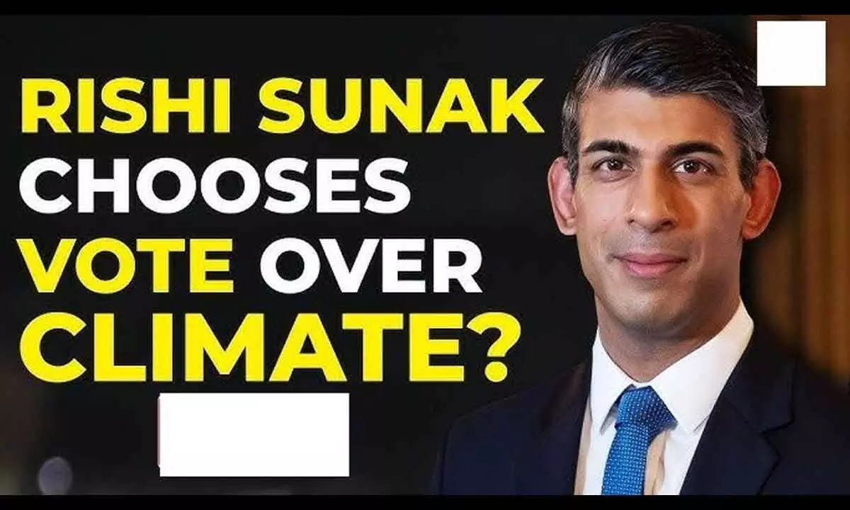 Sunak should beware of climate change