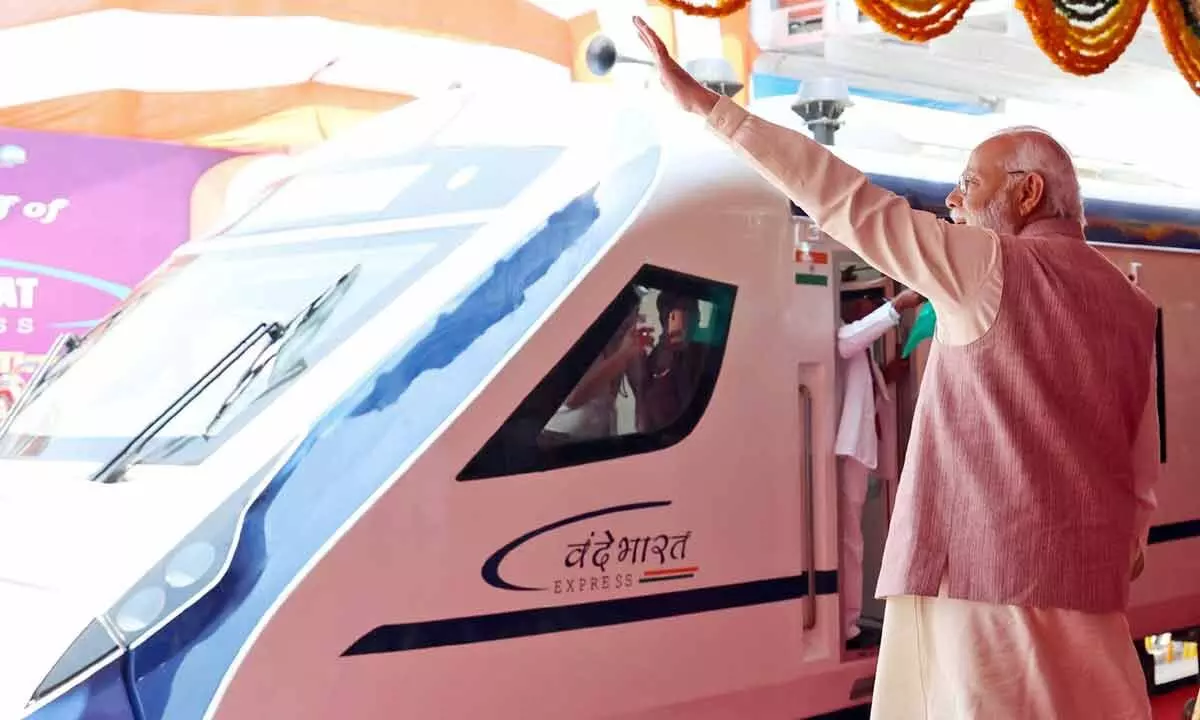 PM Modi to flag off 9 Vande Bharat Express trains on Sunday