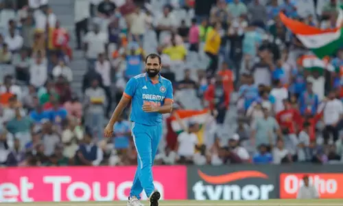 I dont think anyone in world cricket at the moment would have a seam position as good as Shami: Harbhajan Singh