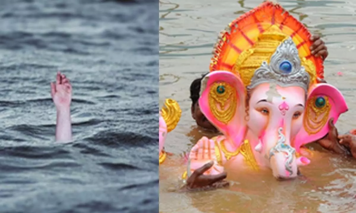 Gujarat: Man. nephew drown during Ganesh idol immersion