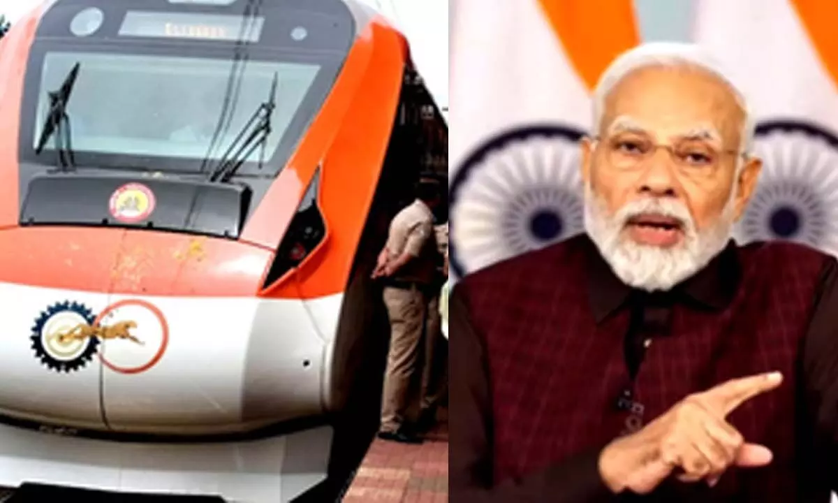 PM Modi inaugurates Kerala’s second Vande Bharat Express