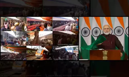 PM Modi launches 9 Vande Bharat trains, says stations to be developed in next 25 yrs to be called Amrit Bharat stations