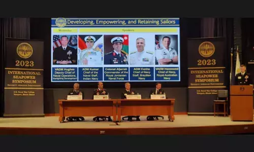 Indian Navy chief participates in Seapower Symposium in US