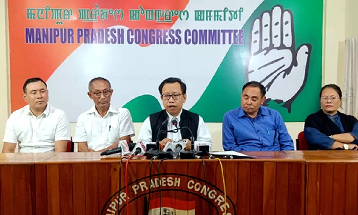 PM visits abroad, avoids Manipur: Congress