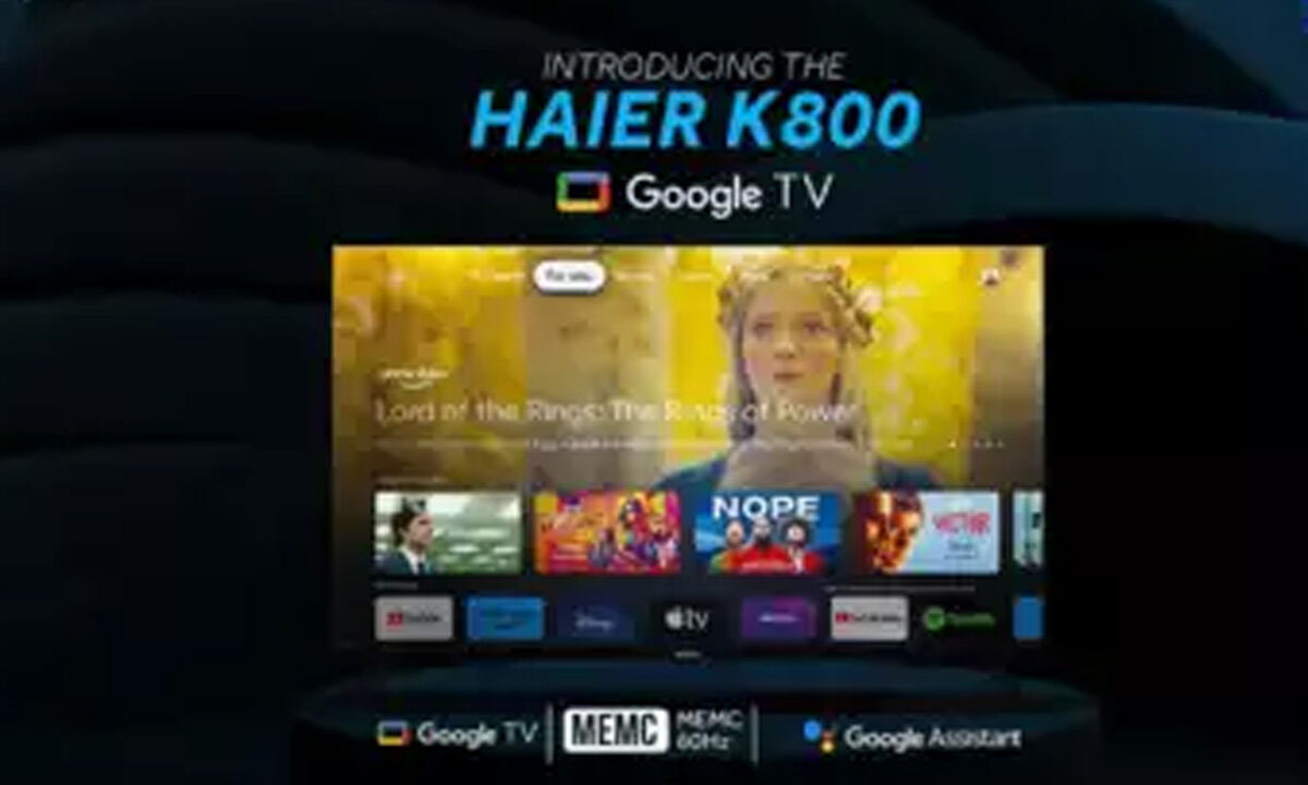 Haier Launches 'The Future of Entertainment' with K800GT Google TV Series