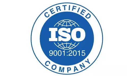 Prakasam Bhavan gets ISO 9001 certificate