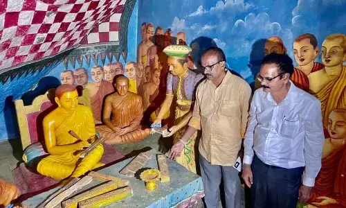 Andhra-Sri Lanka Buddhist relations date back to 5th century CE