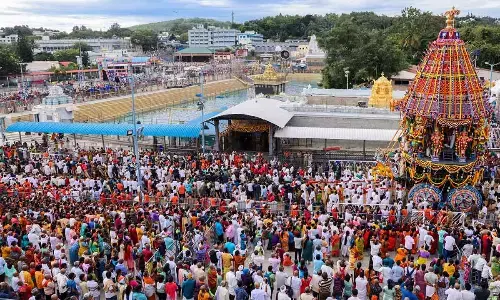 Rathotsavam in Tirumala on Monday