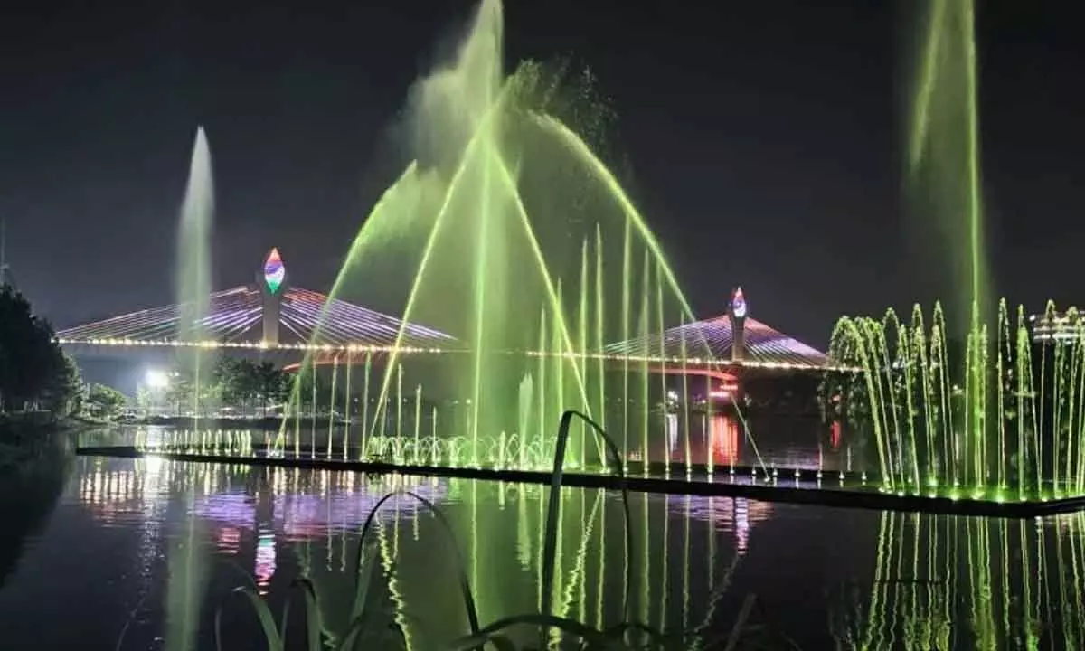 Hyderabad: Musical fountains, new attraction at Durgam Cheruvu