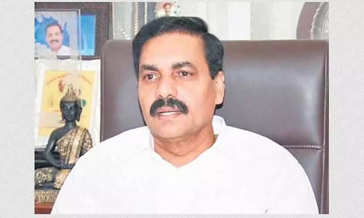Kakani Govardhan Reddy unveils wall poster carrying MSP of various agriculture products