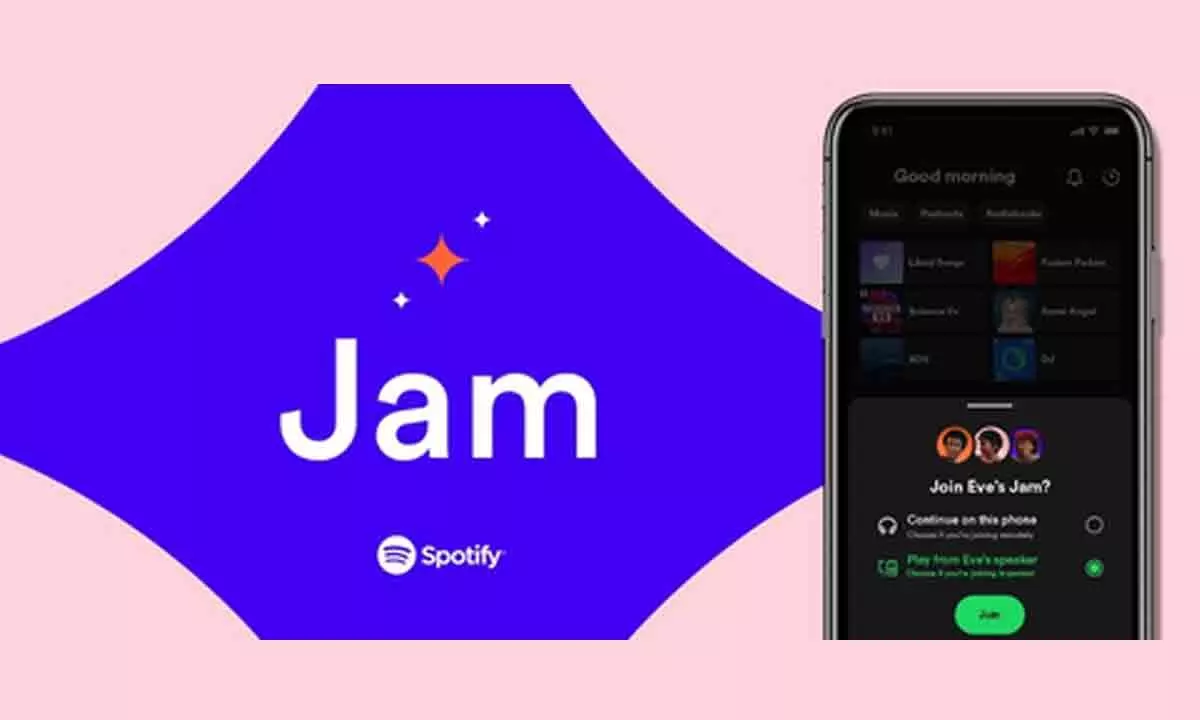 Now have real-time listening session with your group with Spotifys Jam