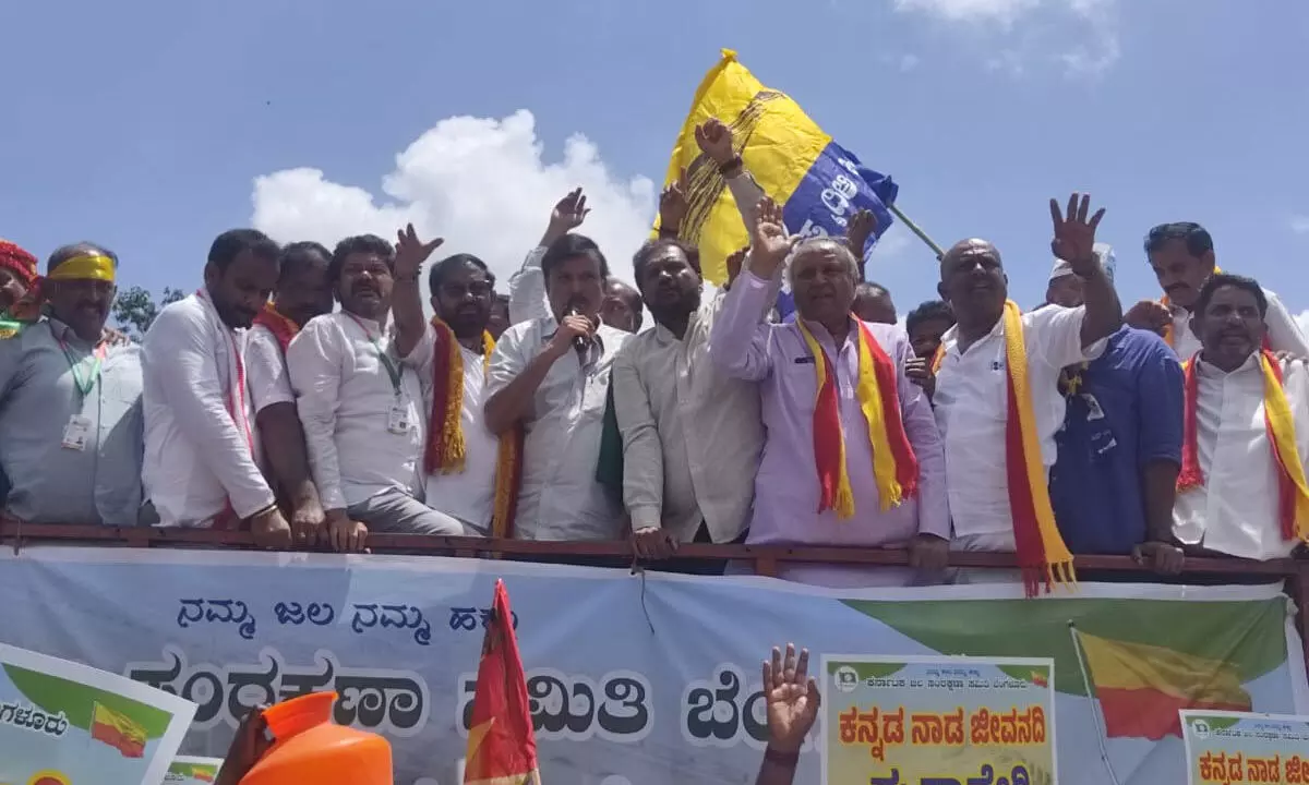 Cauvery protests rage across Bengaluru: All parties and Unions join hands