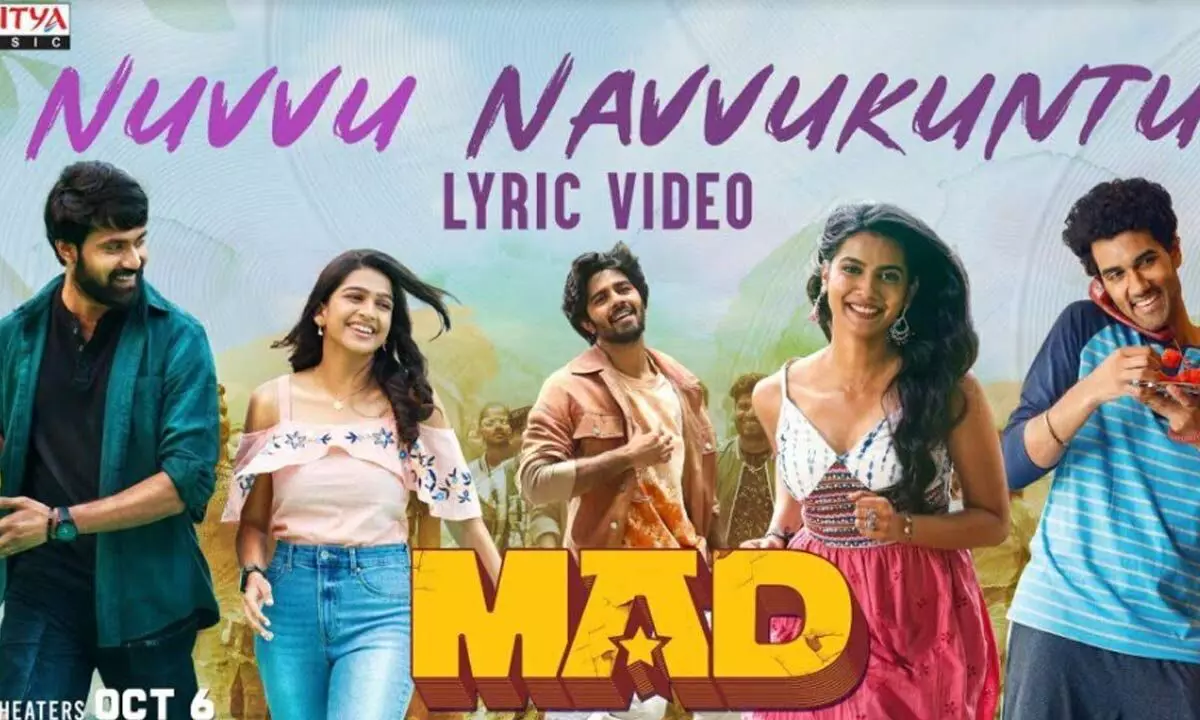 ‘Nuvvu Navvukuntu’ from ‘MAD’ is a soothing melody