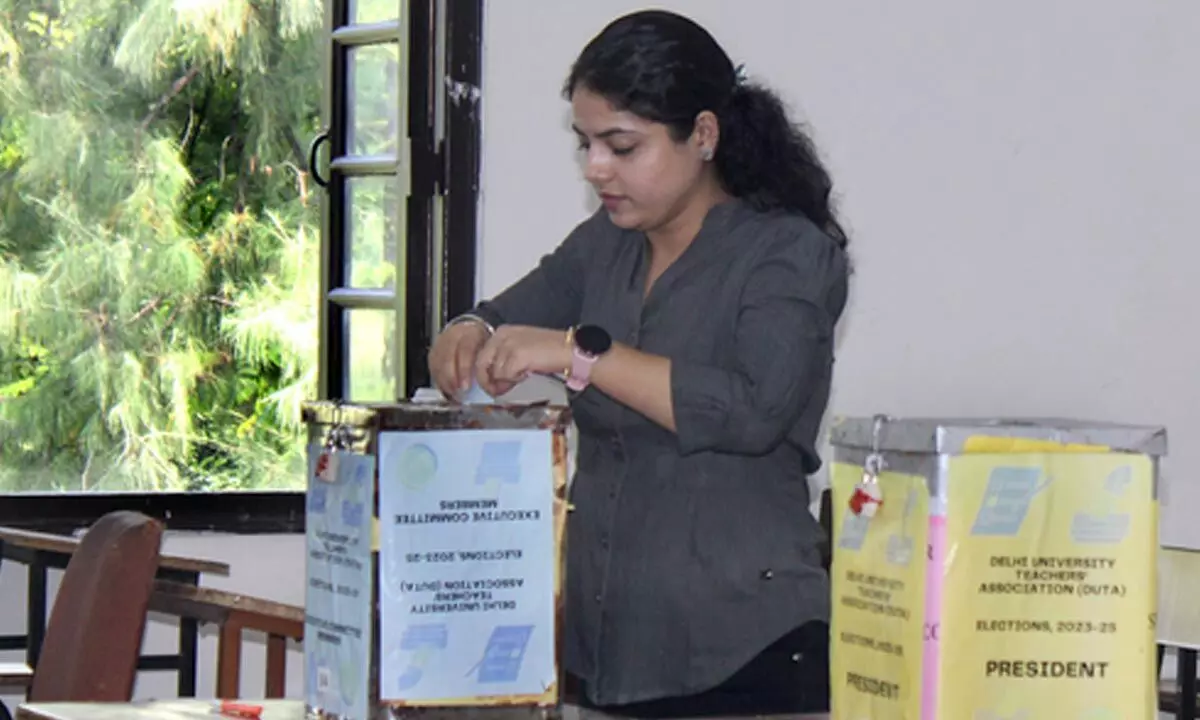DUTA polls record 85% voting, counting underway